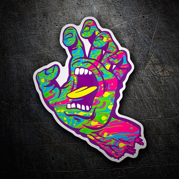 Car & Motorbike Stickers: Santa Cruz Screaming Hand