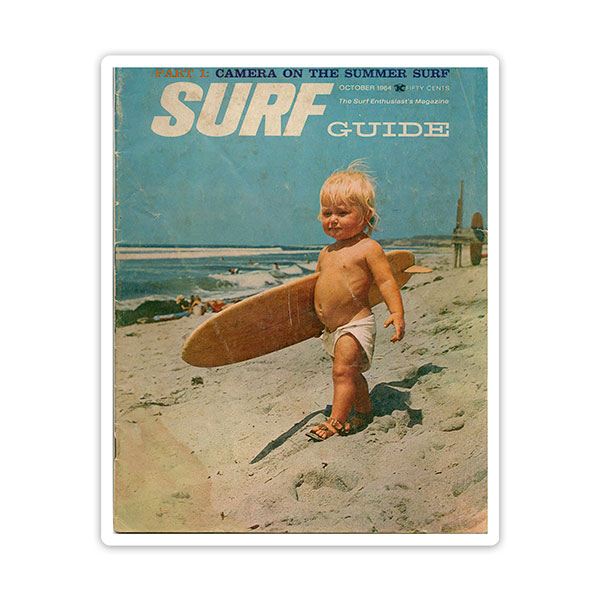 Car & Motorbike Stickers: Surf Guide