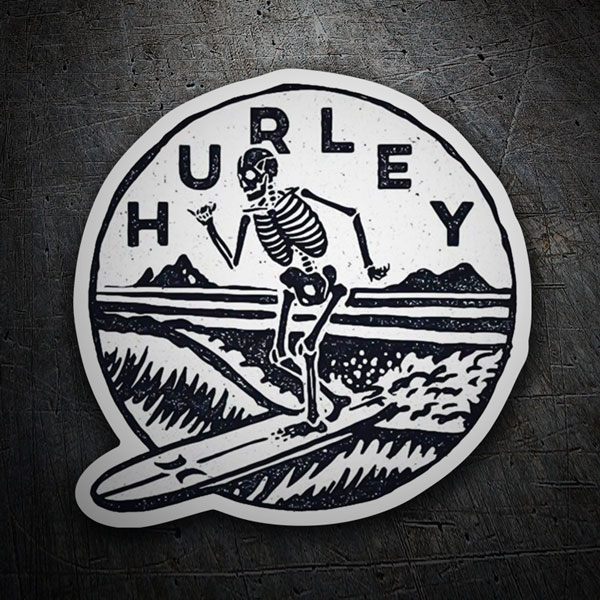 Car & Motorbike Stickers: Surf Hurley