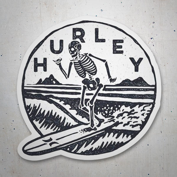 Car & Motorbike Stickers: Surf Hurley