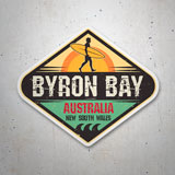 Car & Motorbike Stickers: Surfer in Byron Bay 3