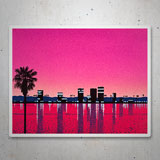 Car & Motorbike Stickers: Hawaii Sunset 3