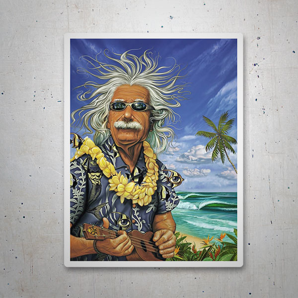 Car & Motorbike Stickers: Einstein on the Beach