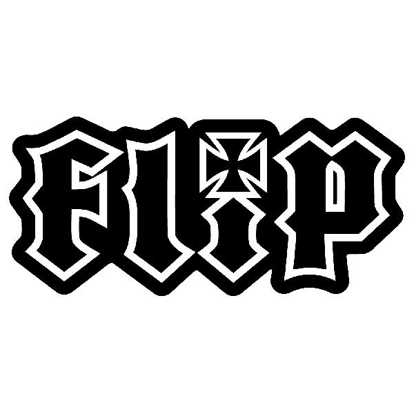 Car & Motorbike Stickers: Flip classic