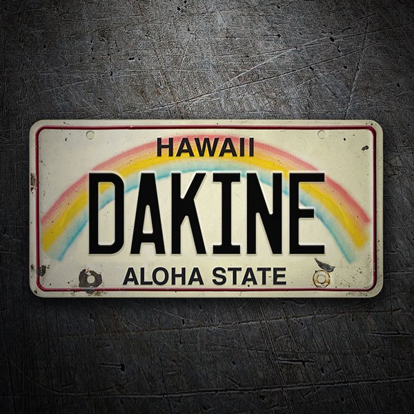 Car & Motorbike Stickers: Dakine Aloha State