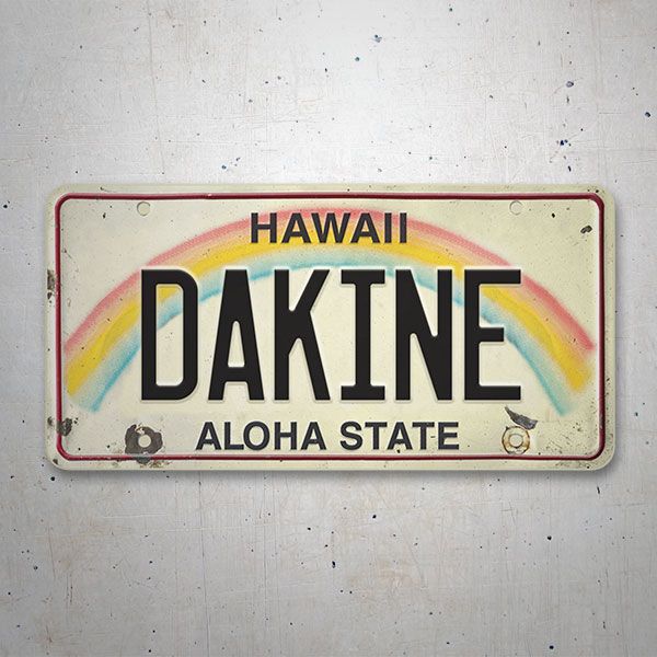 Car & Motorbike Stickers: Dakine Aloha State