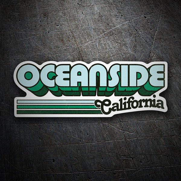 Car & Motorbike Stickers: Oceanside California