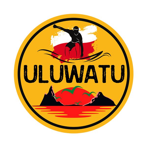 Car & Motorbike Stickers: Uluwatu Surf