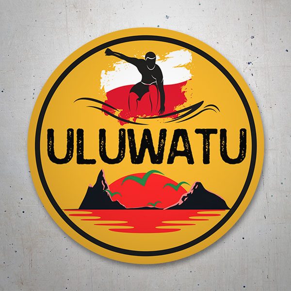 Car & Motorbike Stickers: Uluwatu Surf