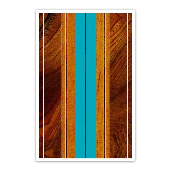 Car & Motorbike Stickers: Surfboard Texture