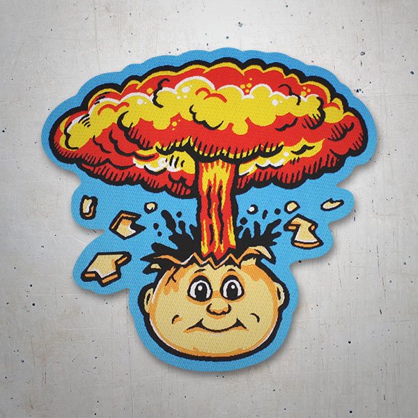 Car & Motorbike Stickers: His Head Explodes