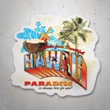 Car & Motorbike Stickers: Hawaii Paradise 3