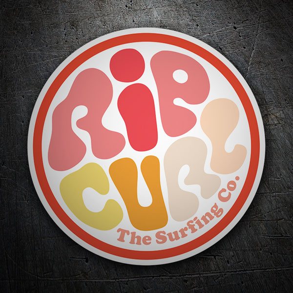 Car & Motorbike Stickers: Rip Curl The Surfing Co