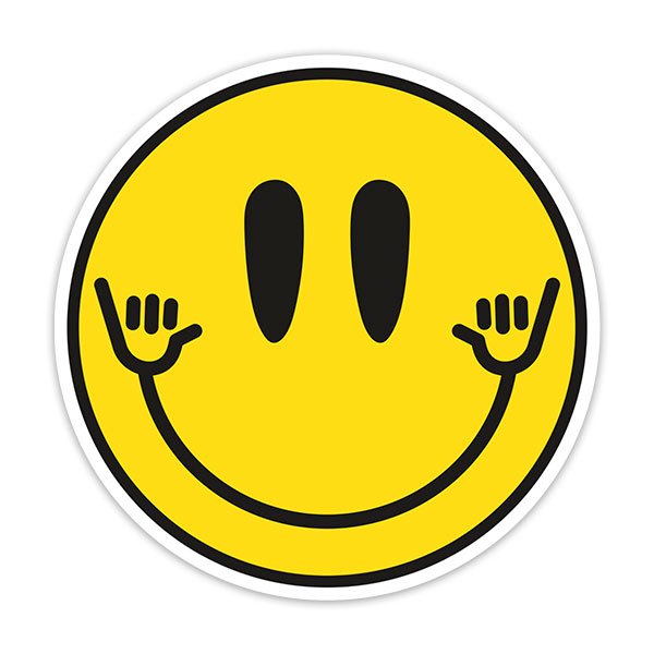 Car & Motorbike Stickers: Always Smile
