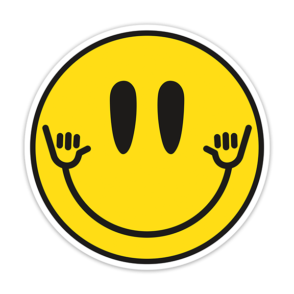 Car & Motorbike Stickers: Always Smile