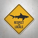 Car & Motorbike Stickers: Respect the Locals 3
