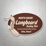 Car & Motorbike Stickers: North Shore Longboard Hawaii 3