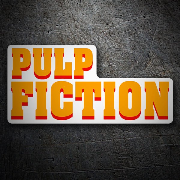 Car & Motorbike Stickers: Pulp Fiction Film 1
