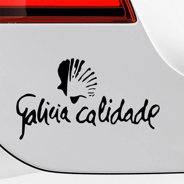 Car & Motorbike Stickers: Galicia Calidade