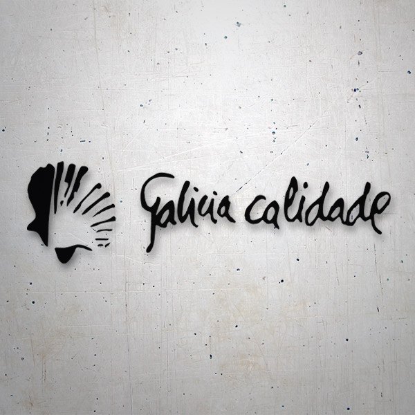 Car & Motorbike Stickers: Galicia Calidade Shell 0