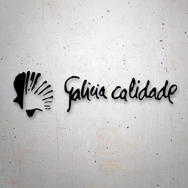 Car & Motorbike Stickers: Galicia Calidade Shell