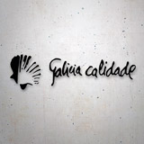 Car & Motorbike Stickers: Galicia Calidade Shell 2