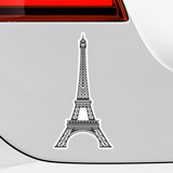 Car & Motorbike Stickers: Eiffel Tower in Paris 4