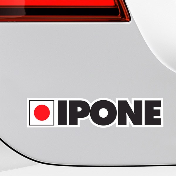 Car & Motorbike Stickers: Ipone Motorcycle Lubricant