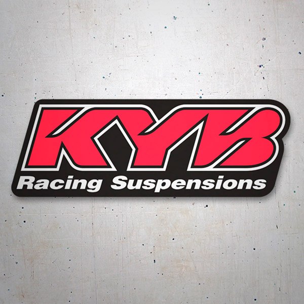 Car & Motorbike Stickers: KYB Racing Suspensions 1