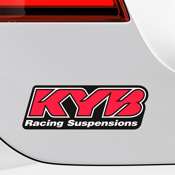 Car & Motorbike Stickers: KYB Racing Suspensions