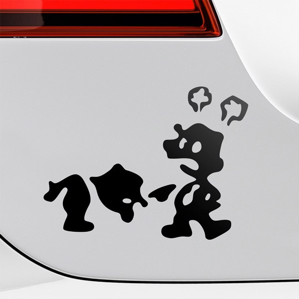 Car & Motorbike Stickers: Mr Game and Watch Arcade