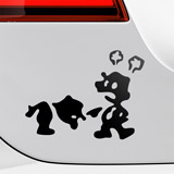 Car & Motorbike Stickers: Mr Game and Watch Arcade 2