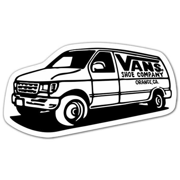 Sticker Vans Van