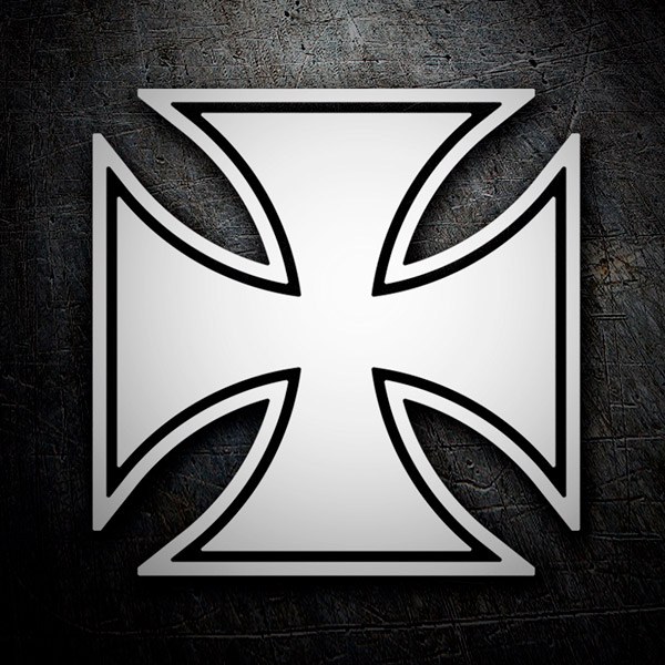 Car & Motorbike Stickers: Iron Cross
