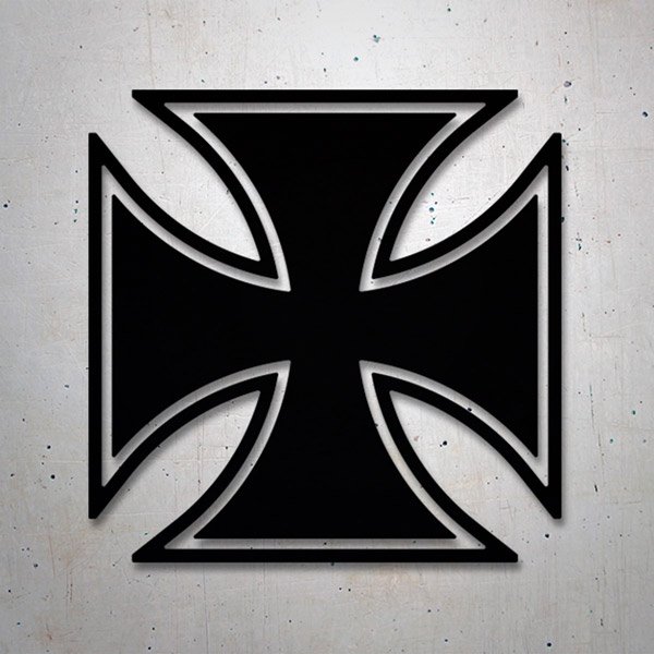 Car & Motorbike Stickers: Iron Cross