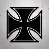 Car & Motorbike Stickers: Iron Cross 2