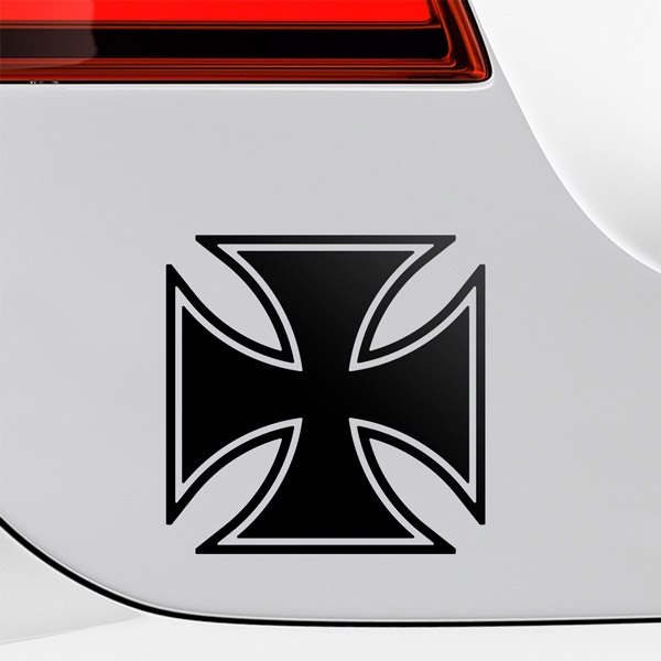 Car & Motorbike Stickers: Iron Cross