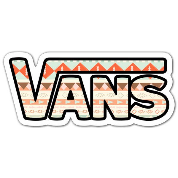 vintage vans stickers