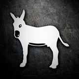 Car & Motorbike Stickers: Catalan Donkey, symbol in Catalonia 3