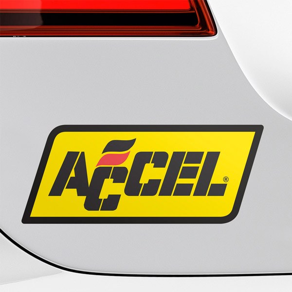 Car & Motorbike Stickers: Accel