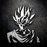 Stickers for Kids: Dragon Ball Son Goku Shadows 3