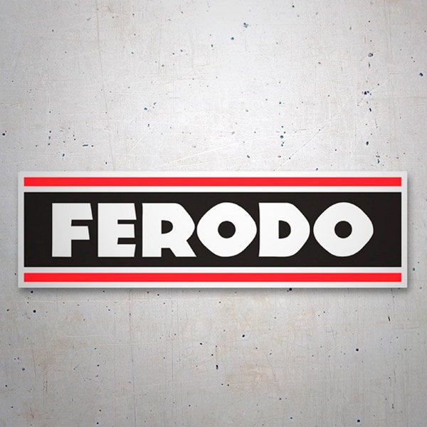 Car & Motorbike Stickers: Ferodo Logo