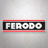 Car & Motorbike Stickers: Ferodo Logo 3