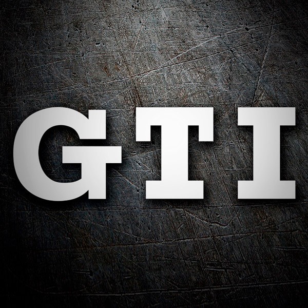 Car & Motorbike Stickers: GTI