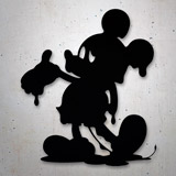 Car & Motorbike Stickers: Mickey Mouse Spotted 2