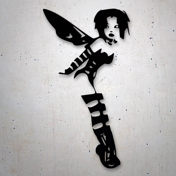 Car & Motorbike Stickers: Tinker Bell in Flight