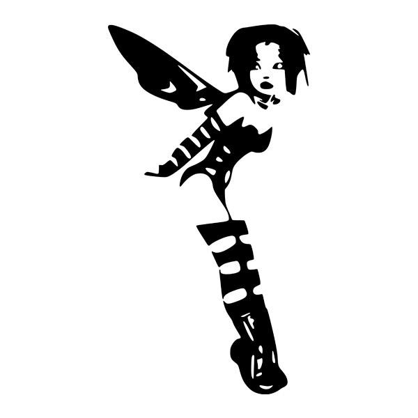 Car & Motorbike Stickers: Tinker Bell in Flight