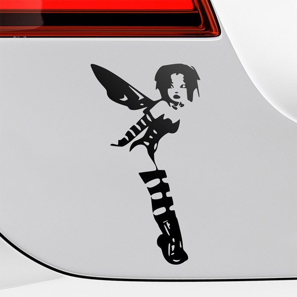 Car & Motorbike Stickers: Tinker Bell real