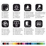 Car & Motorbike Stickers: Skull and Spiderweb 4