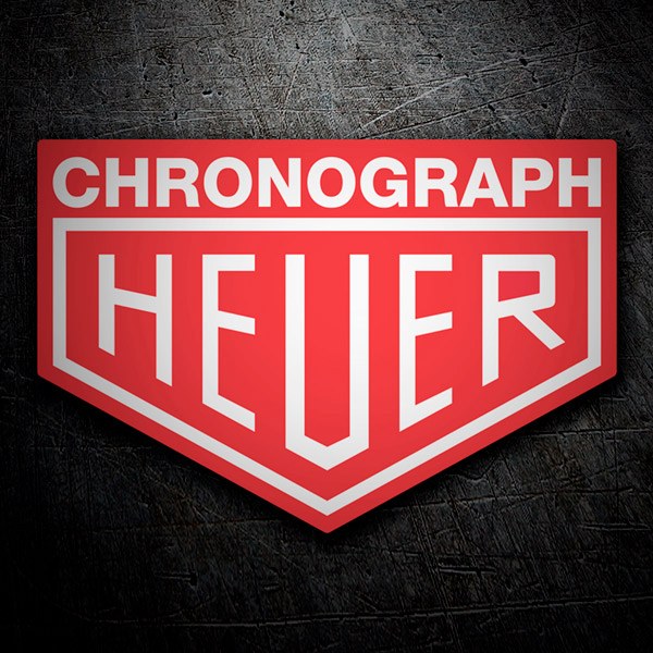 Car & Motorbike Stickers: Heuer Chronograph